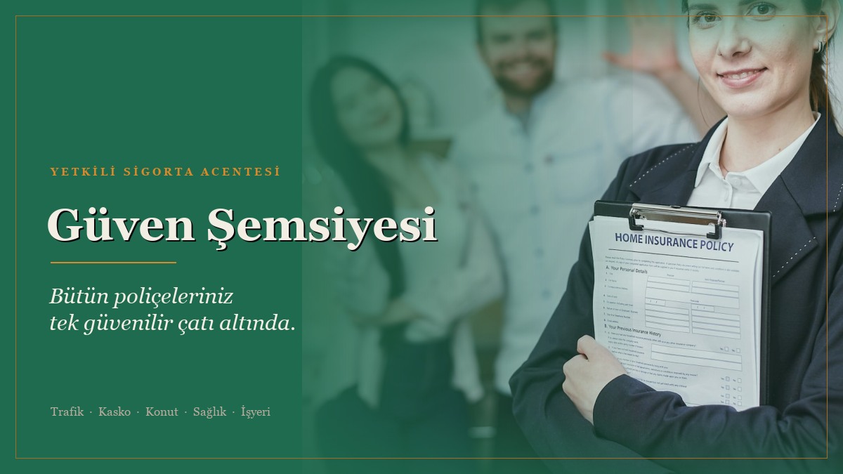 Güven Şemsiyesi Sigorta web sitesi ana sayfa görünümü