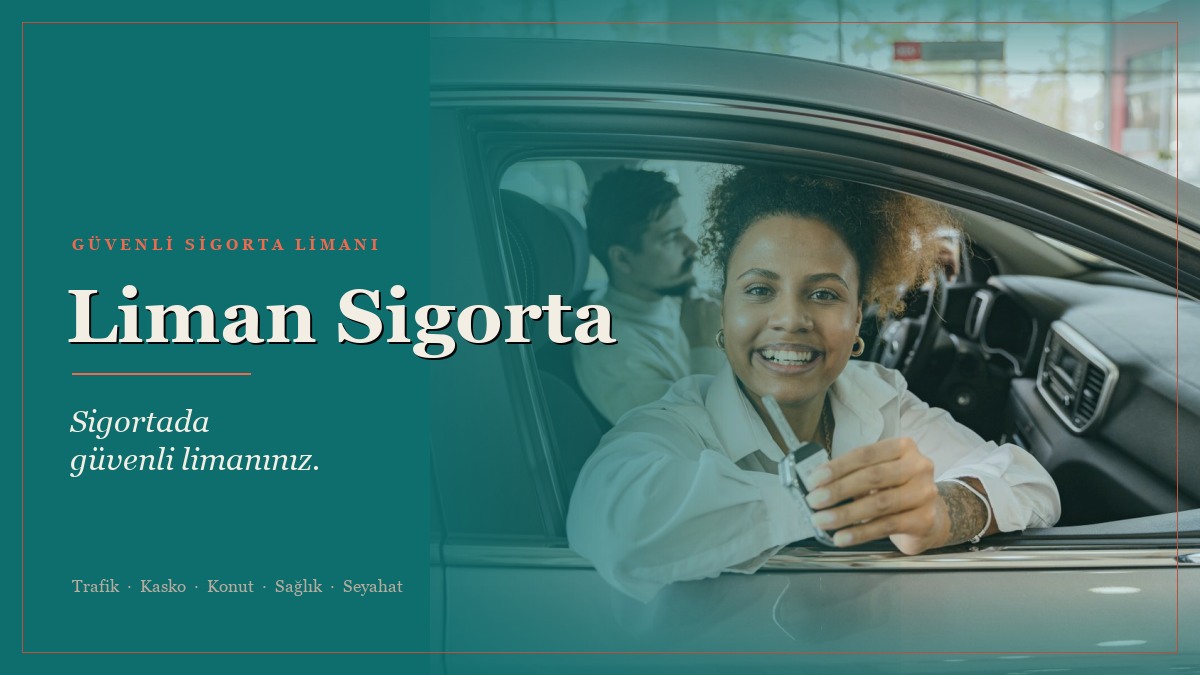 Liman Sigorta web sitesi ana sayfa görünümü