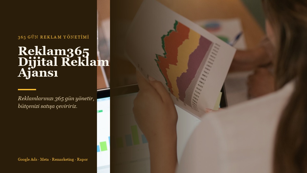 Reklam365 Dijital Reklam Ajansı web sitesi kapağı